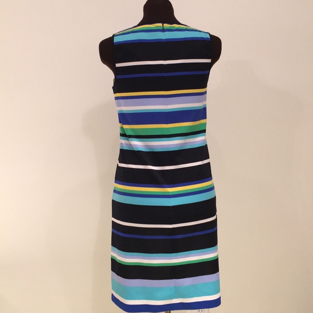 Maggy London striped sleeveless dress size 4 - Picture 2 of 9